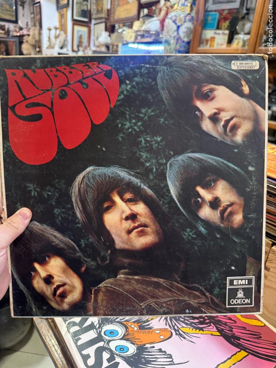 Discos de vinilo: LP THE BEATLES - RUBBER SOUL
