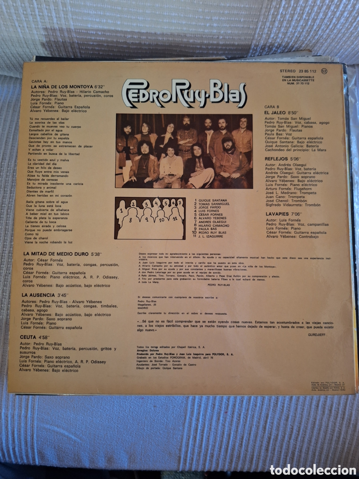 Discos de vinilo: Disco vinilo Pedro ruy-blas - Foto 2
