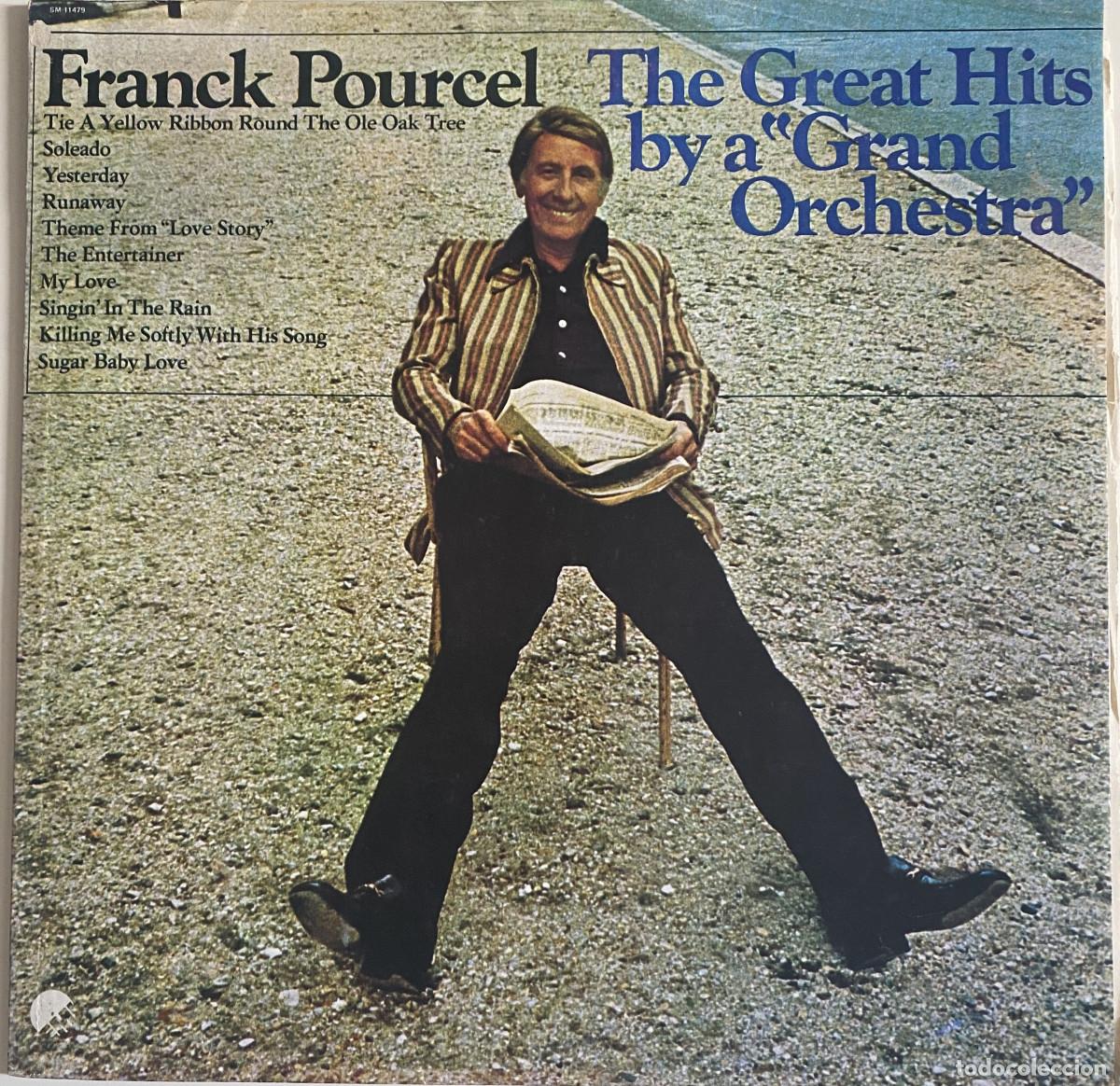 Discos de vinilo: FRANCK POURCEL - THE GREAT HITS BY A GRAND ORCHESTRA - 1975 - EDICION KOREA - VER FOTOS
