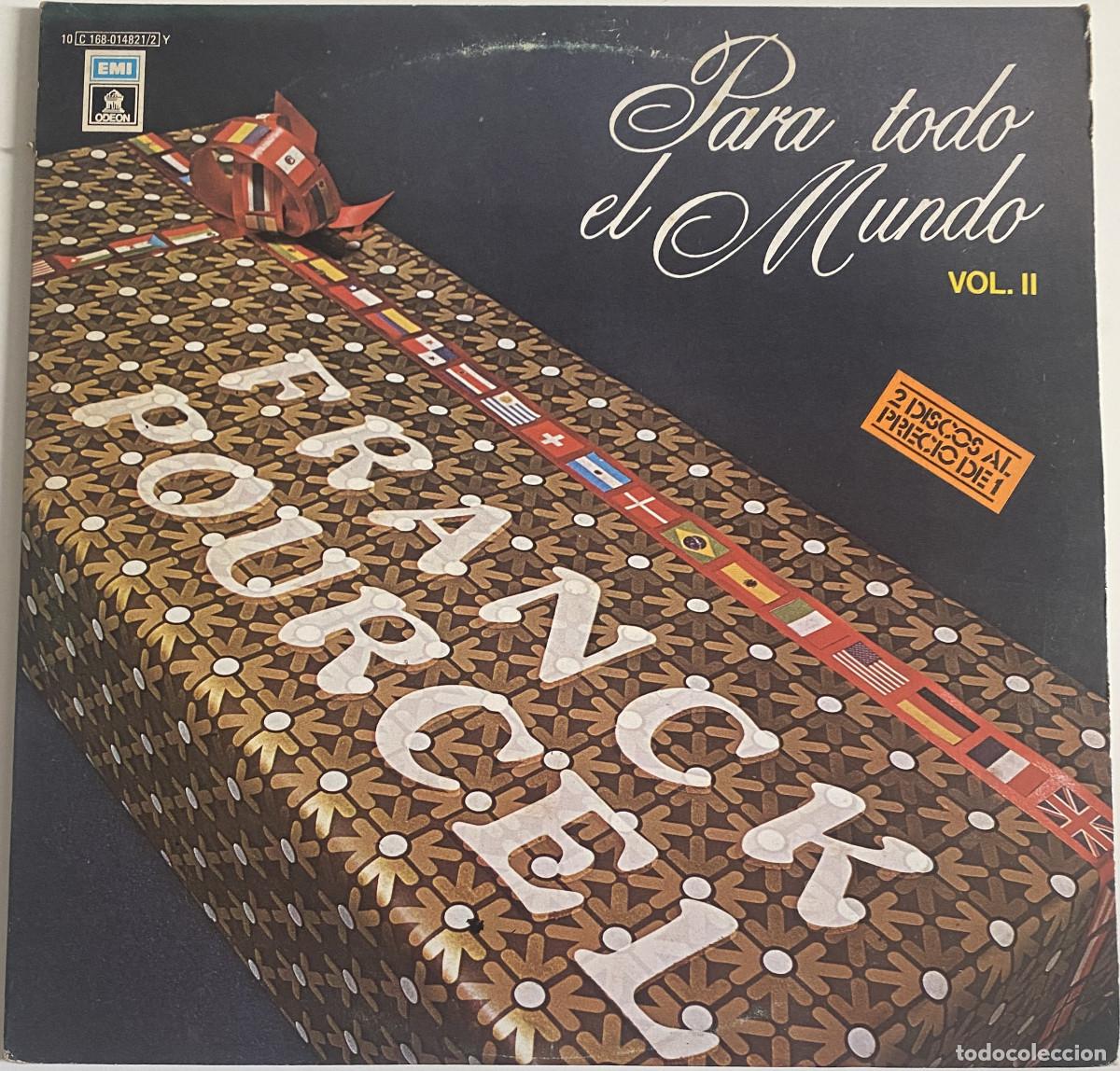 Discos de vinilo: FRANCK POURCEL - PARA TODO EL MUNDO - VOL.II - DOBLE LP - EMI ODEON - VER FOTOS