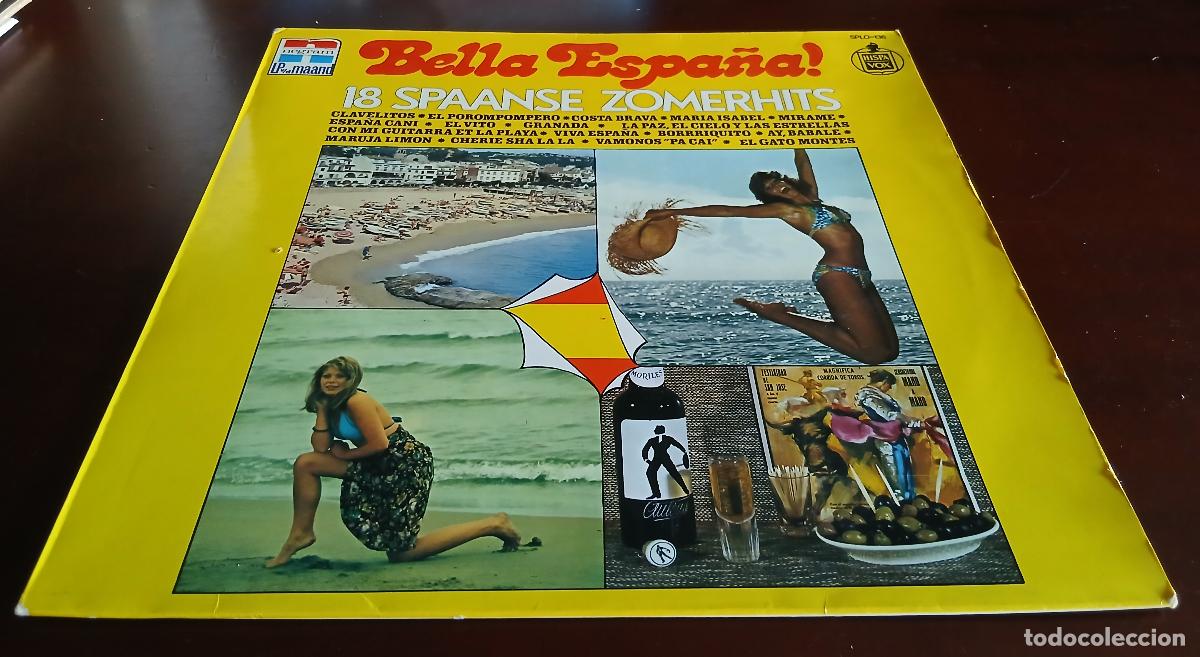 Discos de vinilo: BELLA ESPA&Ntilde;A - 18 SPAANSE ZOMERHITS - LP - 1974 - LOS MITOS - GRUPO OLE