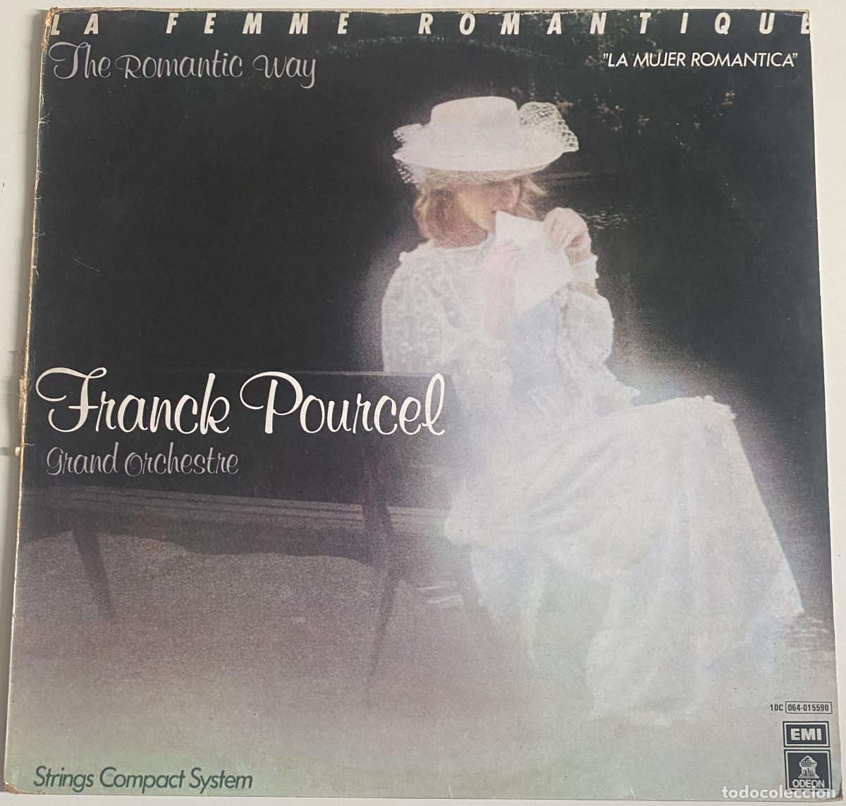 Discos de vinilo: FRANCK POURCEL - LA MUJER ROMANTICA - LA FEMME ROMANTIQUE - THE ROMANTIC WAY - EMI ODEON - VER FOTOS