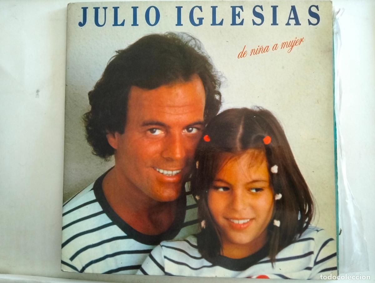 Discos de vinilo: JULIO IGLESIAS, DISCO LP DE NI&Ntilde;A A MUJER, EDITADO CBS, A&Ntilde;O 1981