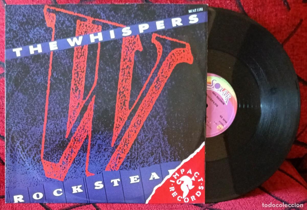 Discos de vinilo: THE WHISPERS ** Rock Steady ** MAXI SINGLE VINILO 1987 UK