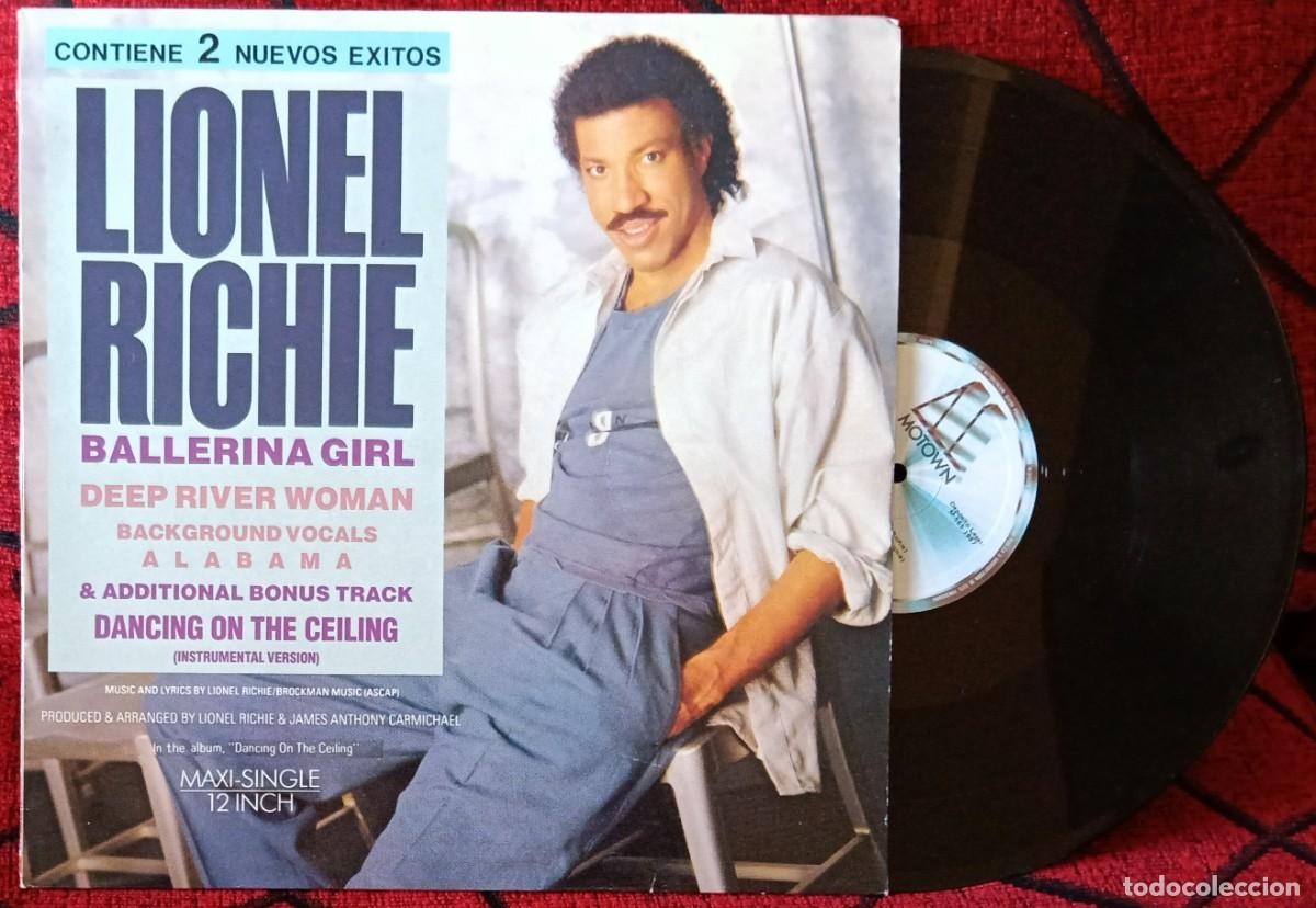 Discos de vinilo: LIONEL RICHIE ** Ballerina Girl ** MAXI SINGLE VINILO 1986