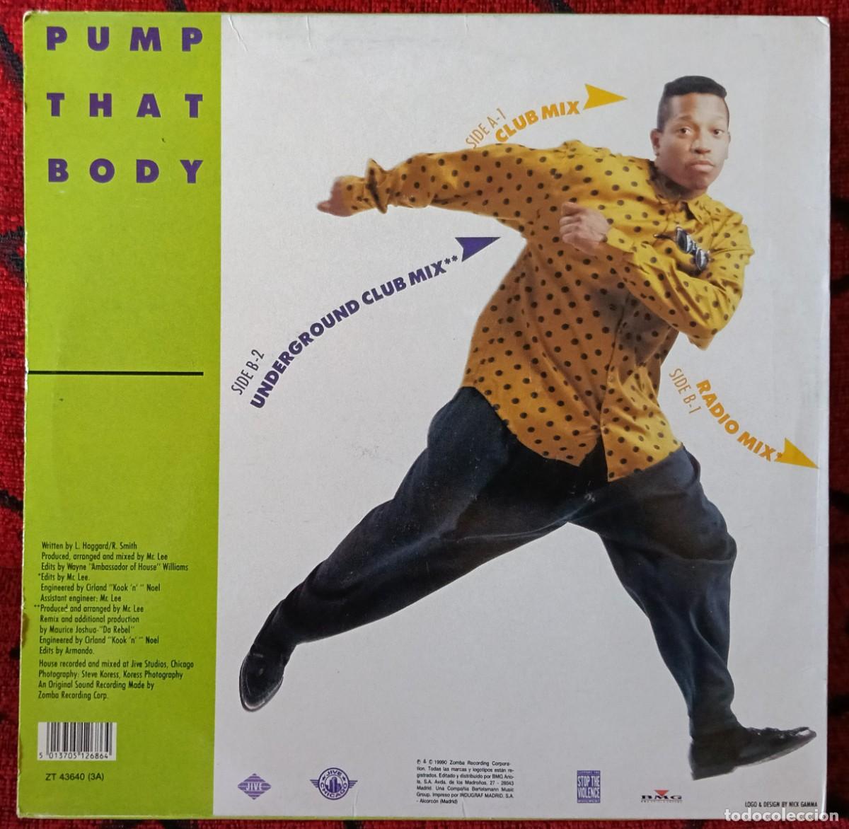 Discos de vinilo: MR. LEE ** Pump That Body ** MAXI SINGLE VINILO 1990 - Foto 2