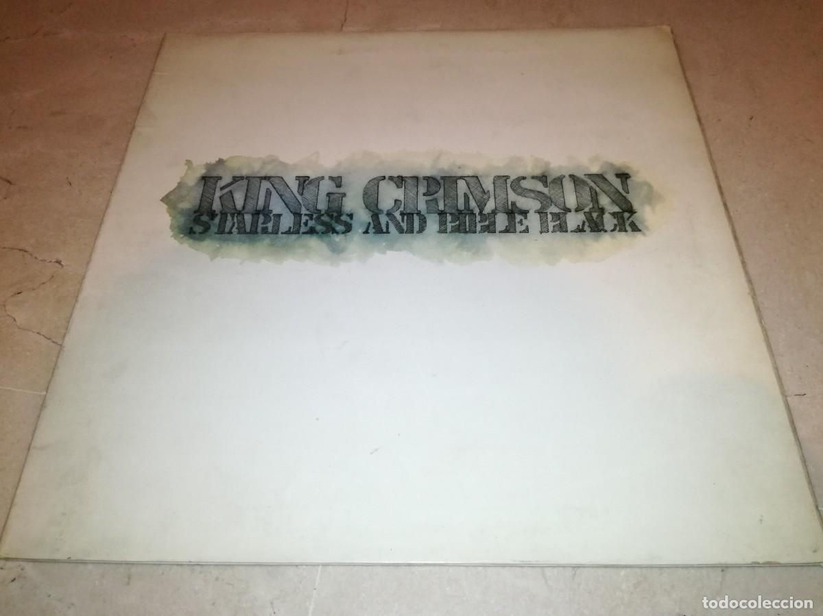 Discos de vinilo: KING CRIMSON-STARLESS AND BIBLE BLACK-GATEFOLD-CONTIENE ENCARTE-EDICI&Oacute;N ESAP&Ntilde;OLA-LEER DESCRIPCI&Oacute;N
