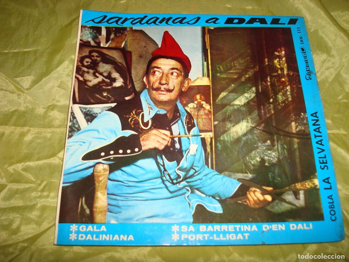 Discos de vinilo: COBLA LA SELVATANA. SARDANAS A DALI. EP. SAN DIEGO, 1964(#)