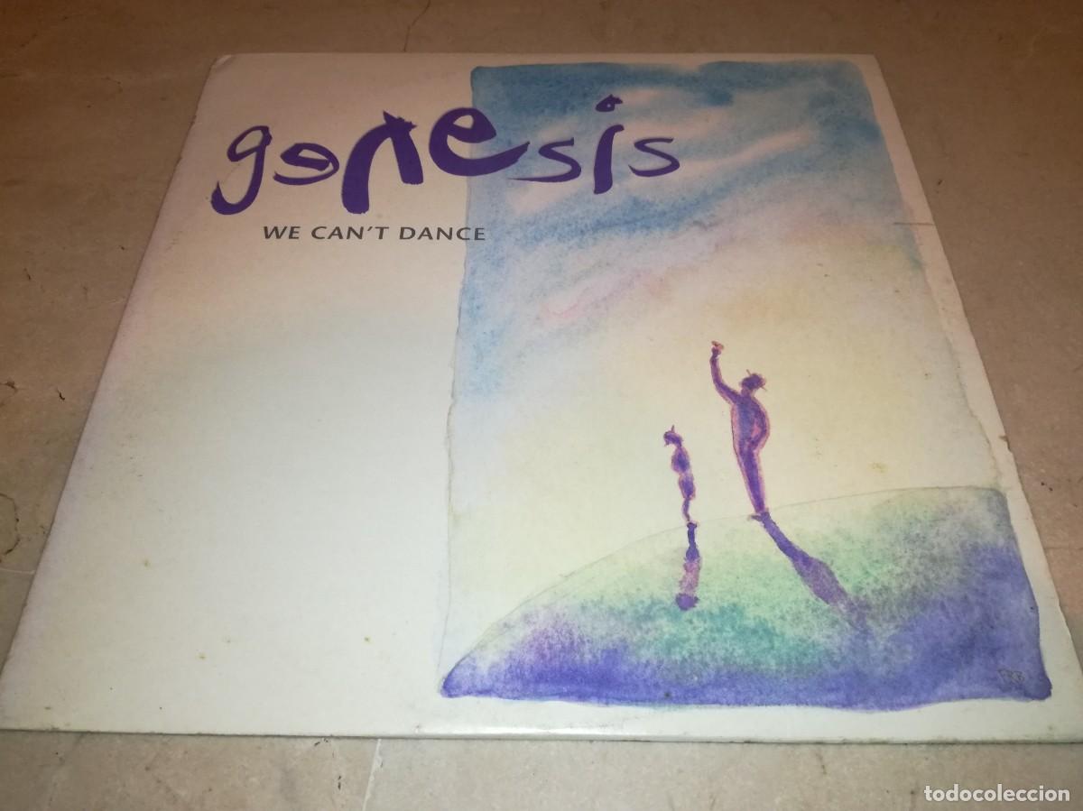 Discos de vinilo: GENESIS-WE CAN&acute;T DANCE-CONTIENE LOS ENCARTES-ORIGINAL ESPA&Ntilde;OL 1991-EN BUEN ESTADO