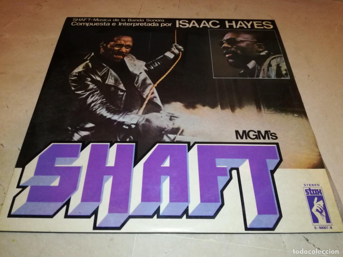 Discos de vinilo: BSO DE LA PEL&Iacute;CULA SHAFT-ISAAC HAYES-DOBLE LP-ORIGINAL ESPA&Ntilde;OL 1971-EN BUEN ESTADO