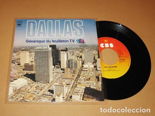 Discos de vinilo: DALLAS - DALLAS THEME (TEMA SINTONIA DE LA SERIE TV) - SINGLE - 1981