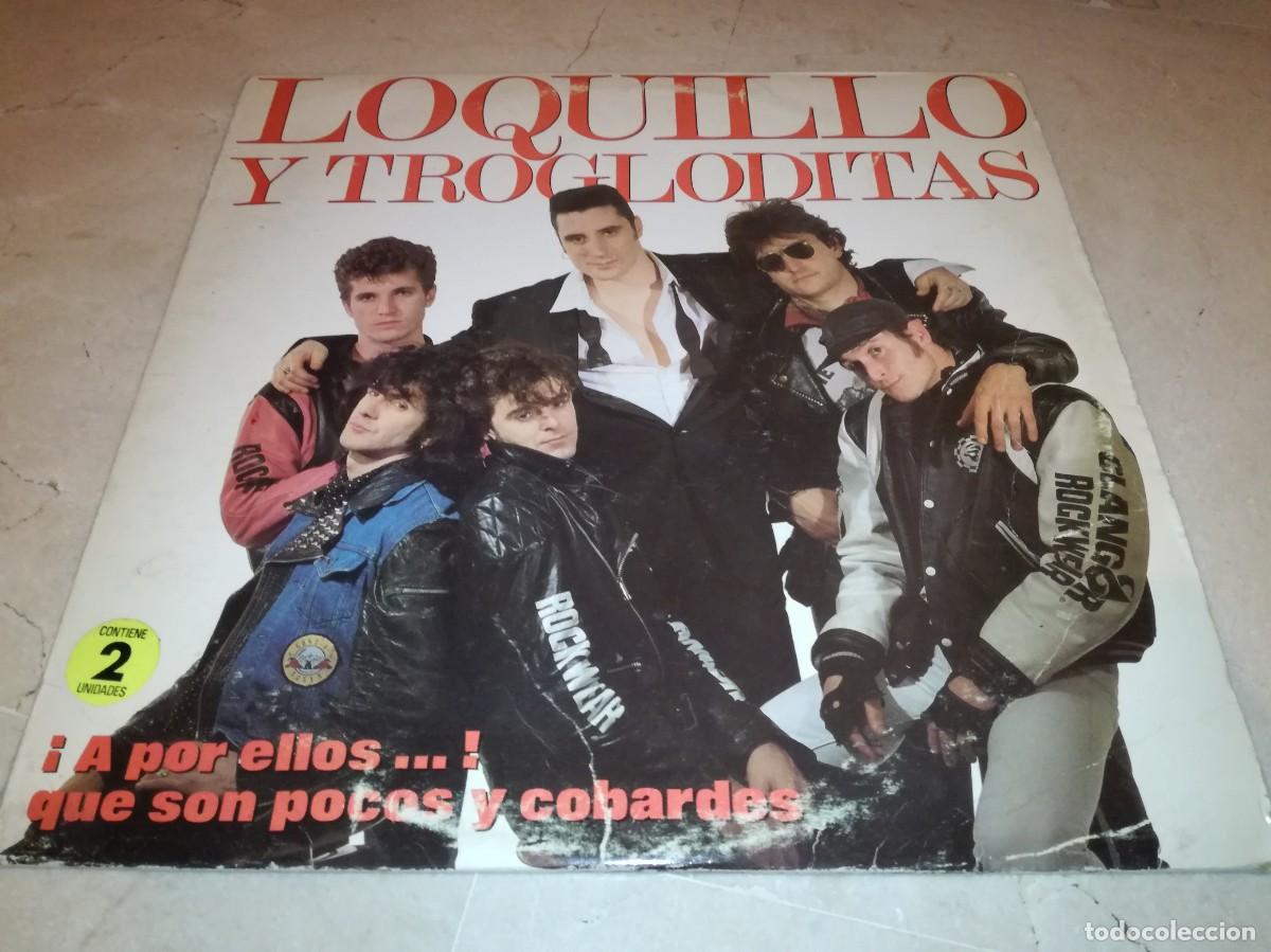Discos de vinilo: LOQUILLO Y LOS TROGLODITAS-A POR ELLOS... QUE SON POCOS Y COBARDES-DOBLE LP CON LIBRETO