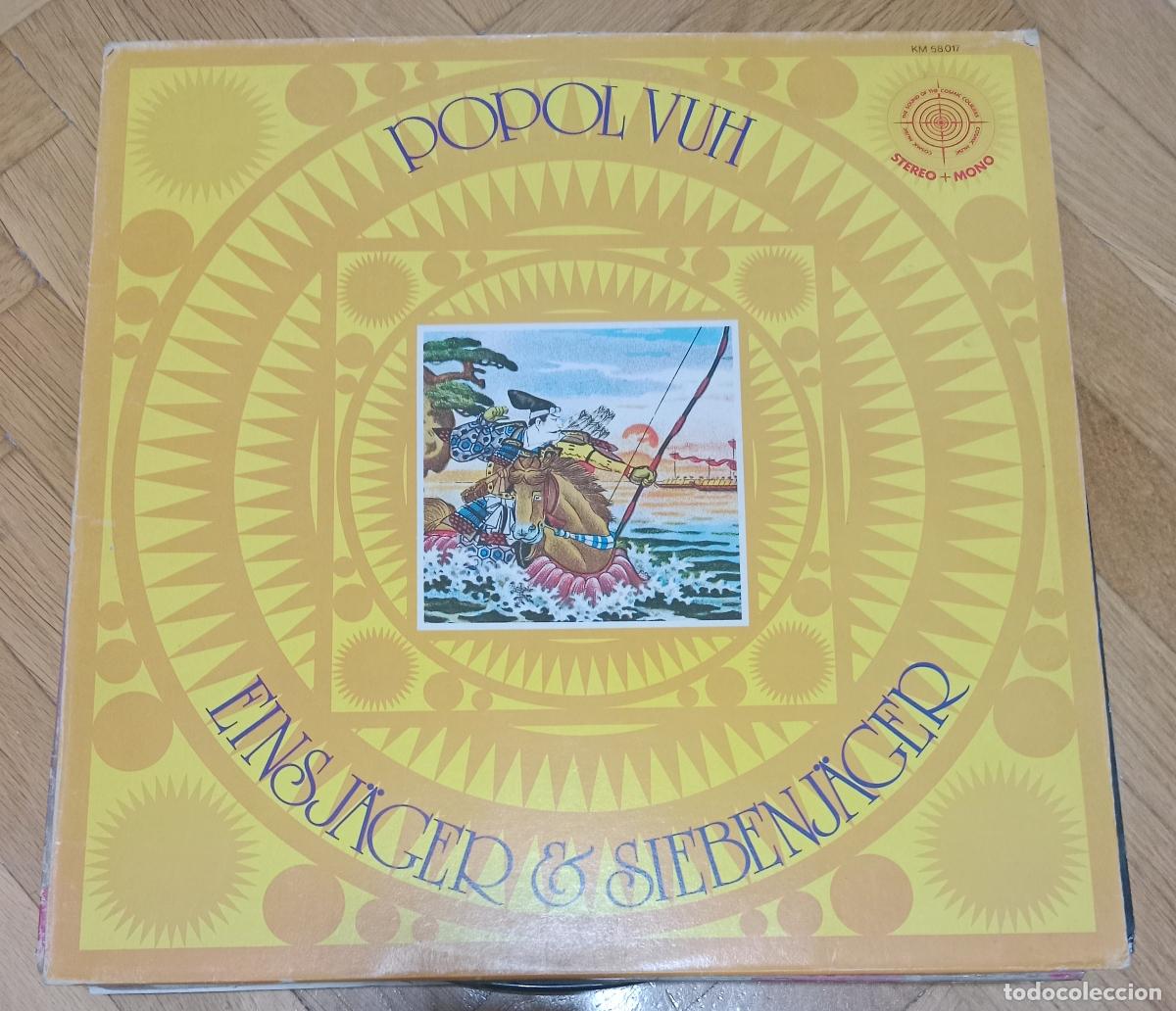 Discos de vinilo: Popol Vuh &lrm;&ndash; Einsj&auml;ger & Siebenj&auml;ger Lp Alemania 1982