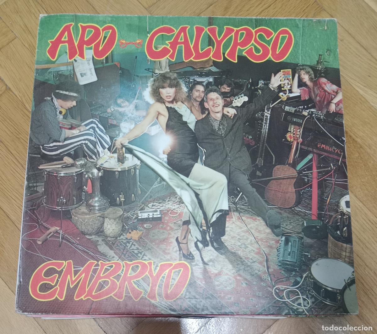 Discos de vinilo: Embryo &lrm;&ndash; Apo Calypso Lp Alemania 1977