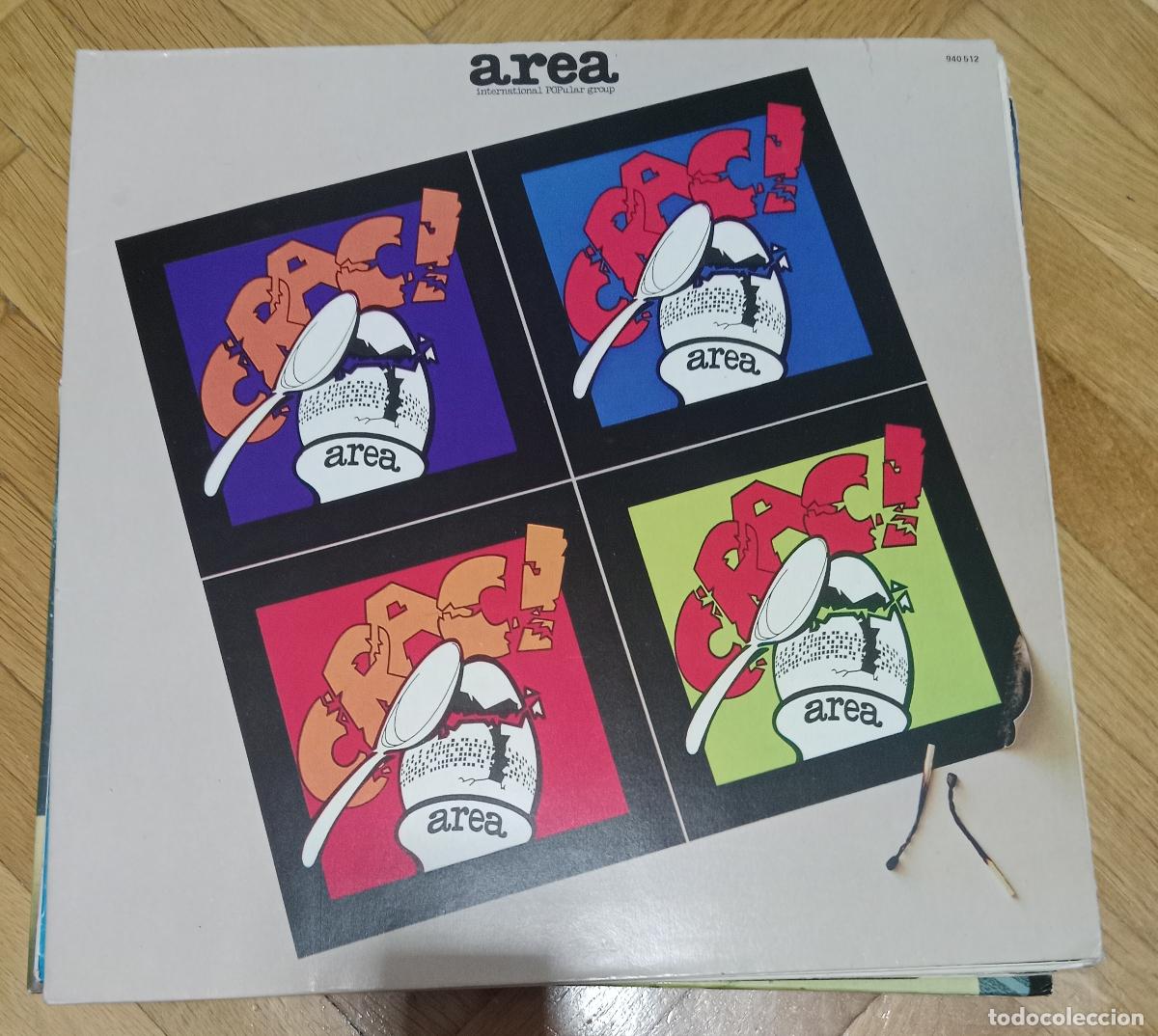 Discos de vinilo: Area &lrm;&ndash; Crac! Lp Francia 1975