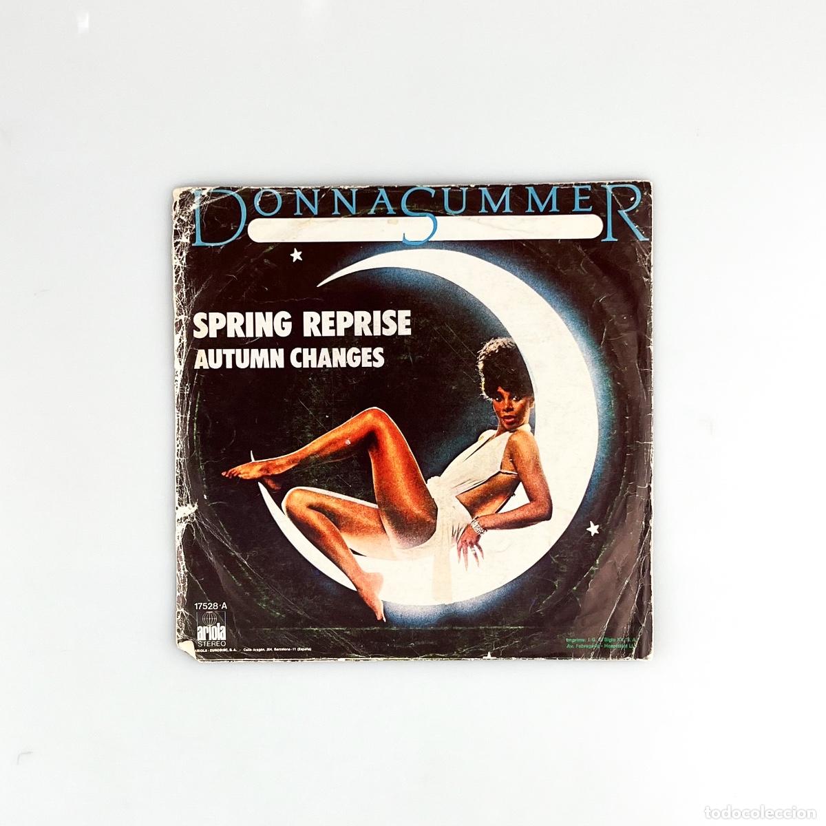 Discos de vinilo: SINGLE. Donna Summer. Spring Reprise - Foto 2