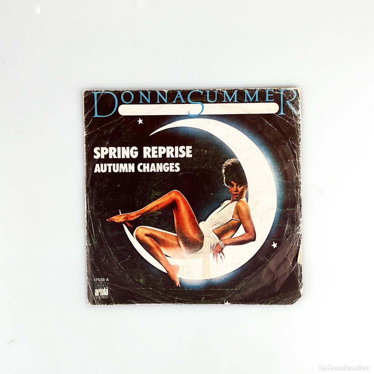 Vinyl records: SINGLE. Donna Summer. Spring Reprise
