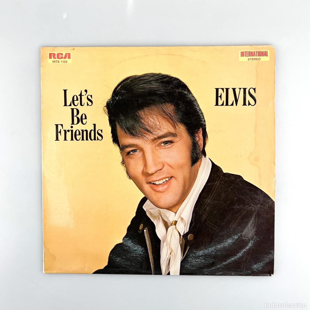Vinyl records: LP. Elvis Presley. Let's Be Friends