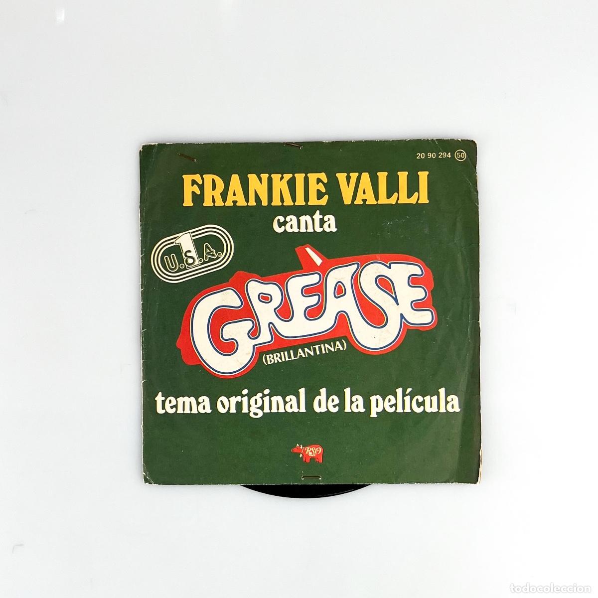 Discos de vinilo: SINGLE. Frankie Valli. Grease. - Foto 1