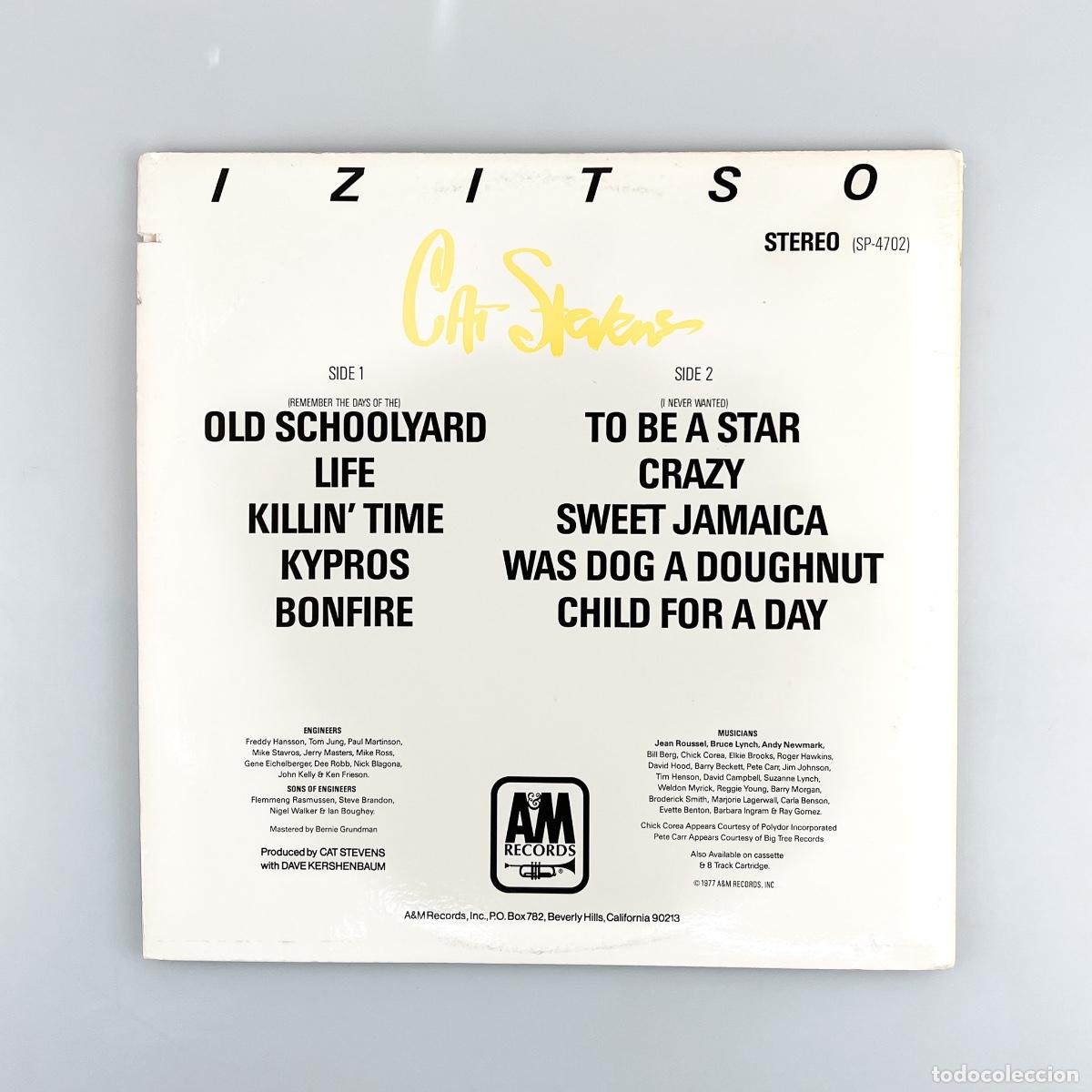 Discos de vinilo: LP. Cat Stevens. Izitso - Foto 2