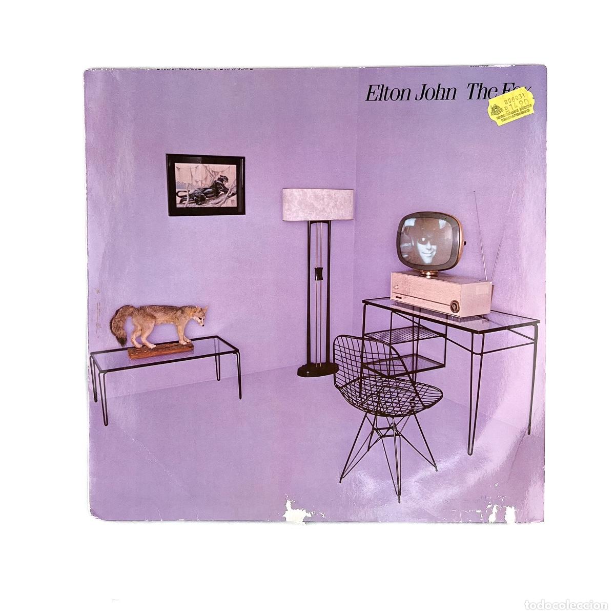 Disques de vinyle: LP. Elton John. The Fox