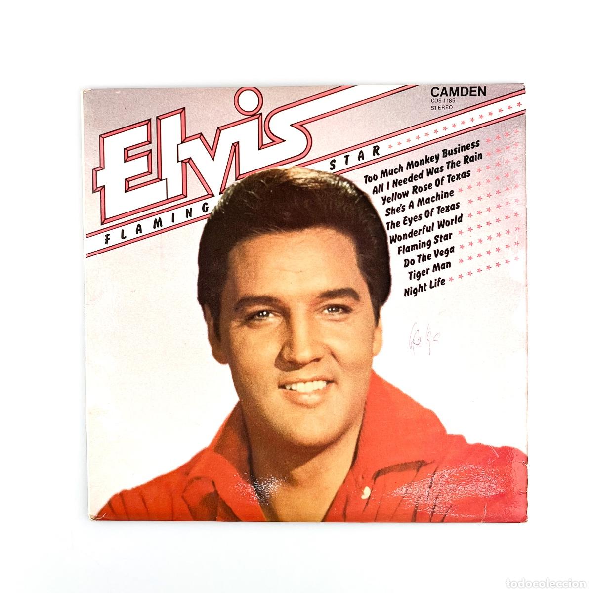 Discos de vinilo: LP. Elvis Presley. Flaming Star