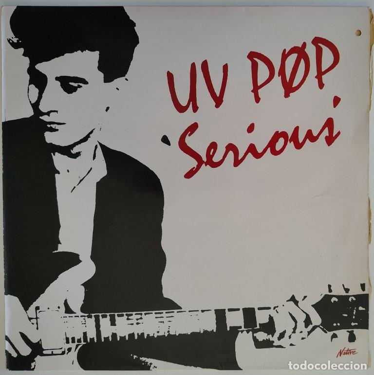 Discos de vinilo: J. K White. UV Pop. Serious. Raya, Spain 1987 Mini-LP
