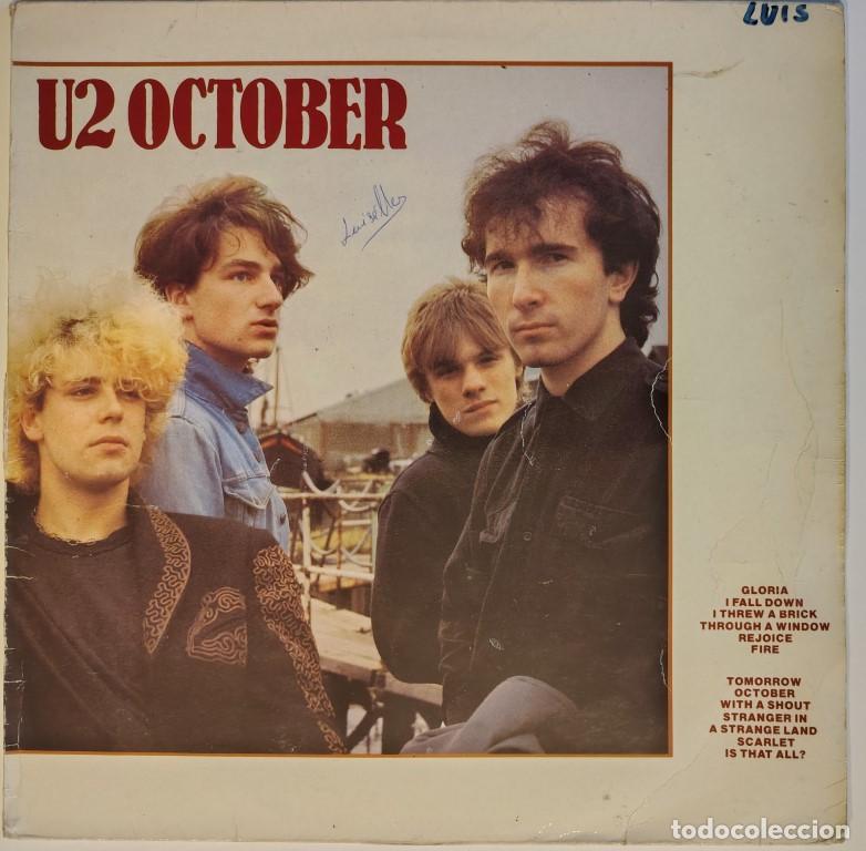 Discos de vinilo: U2. October. Island, Spain 1981 LP