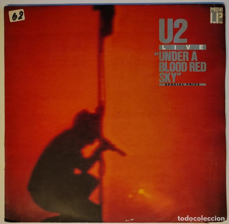 Discos de vinilo: U2. Under a blood red sky. Island, Spain 1983 LP