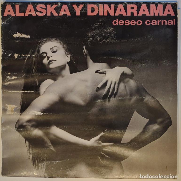 Discos de vinilo: Alaska y Dinarama. Deseo carnal. Hispavox, Spain 1984 LP original + encarte