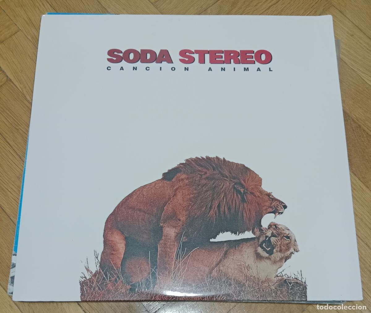 Discos de vinilo: Soda Stereo &lrm;&ndash; Cancion Animal Lp Picture disc