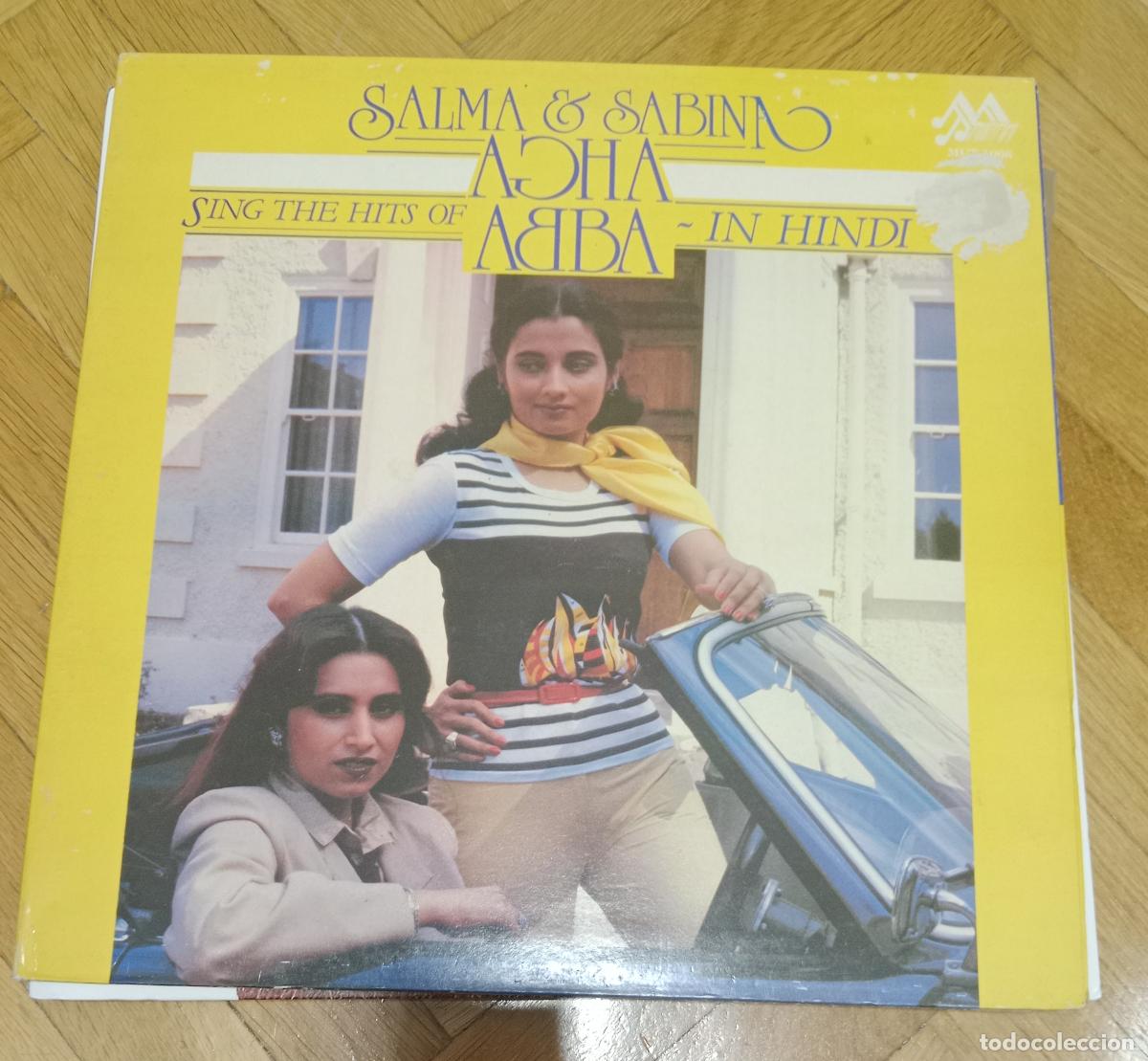 Discos de vinilo: Salma & Sabina &lrm;&ndash; Agha: Salma & Sabina Sing The Hits Of Abba In Hindi Lp