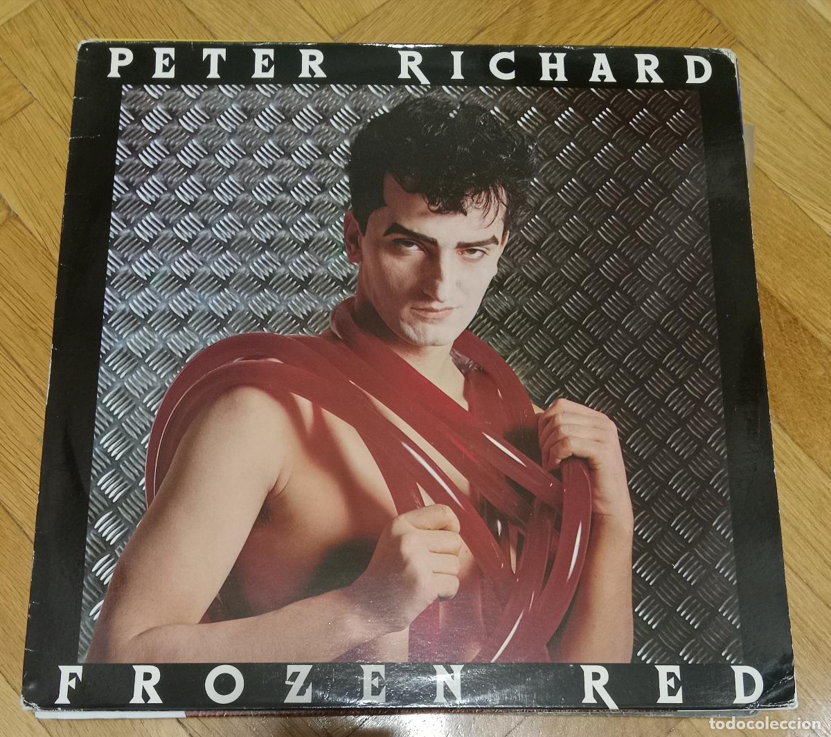 Discos de vinilo: Peter Richard &lrm;&ndash; Frozen Red Lp Italia 1983