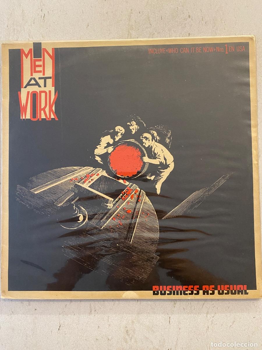 Discos de vinilo: VINILO MEN AT WORK (BUSINESS AS USUAL)