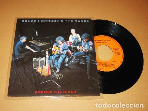 Discos de vinilo: BRUCE HORNSBY AND THE RANGE - ACROSS THE RIVER - SINGLE - 1990