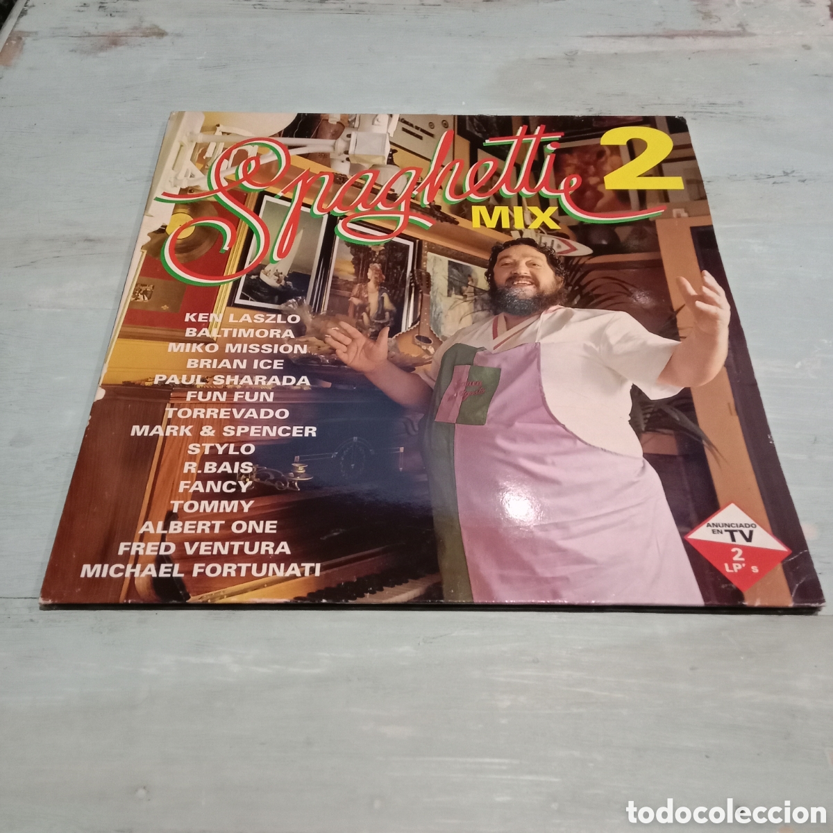 Discos de vinilo: VARIOS - SPAGHETTI MIX 2 - LP DOBLE GATEFOLD