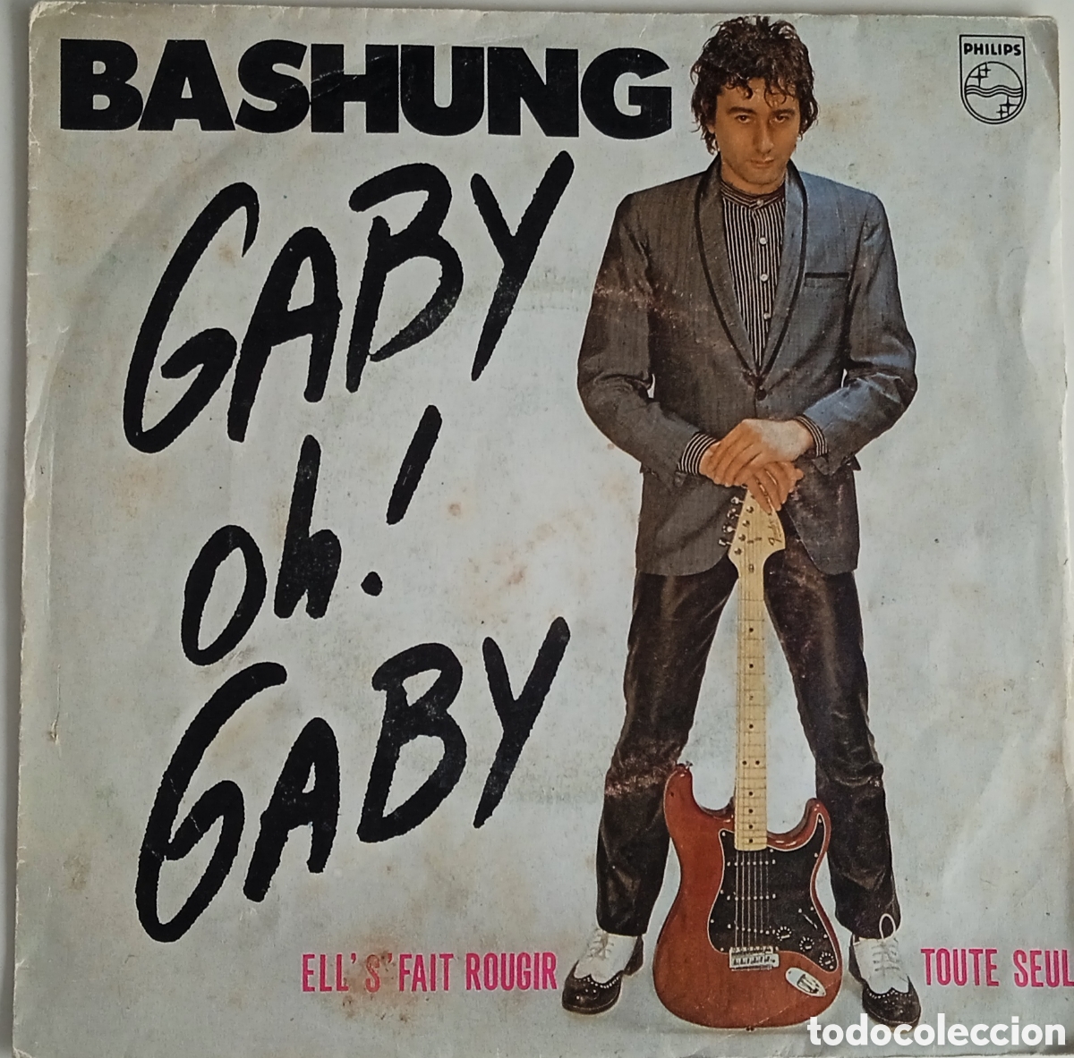 Discos de vinilo: BASHUNG - Gaby oh! Gaby (1980) disco de vinilo single