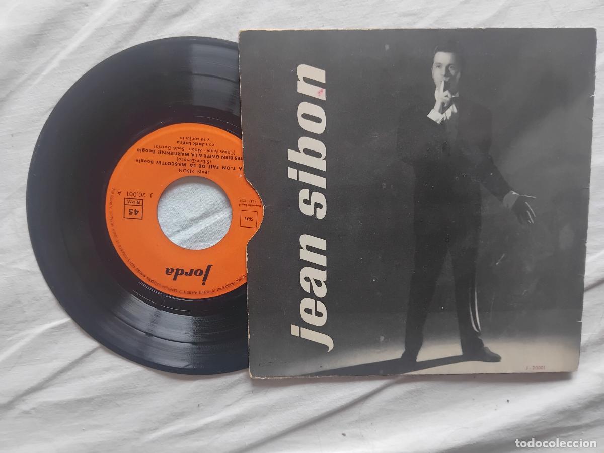 Discos de vinilo: JEAN SIBON. QU'A T-ON FAIT DE LA MASCOTTE? + 3. EP JORDA 1069