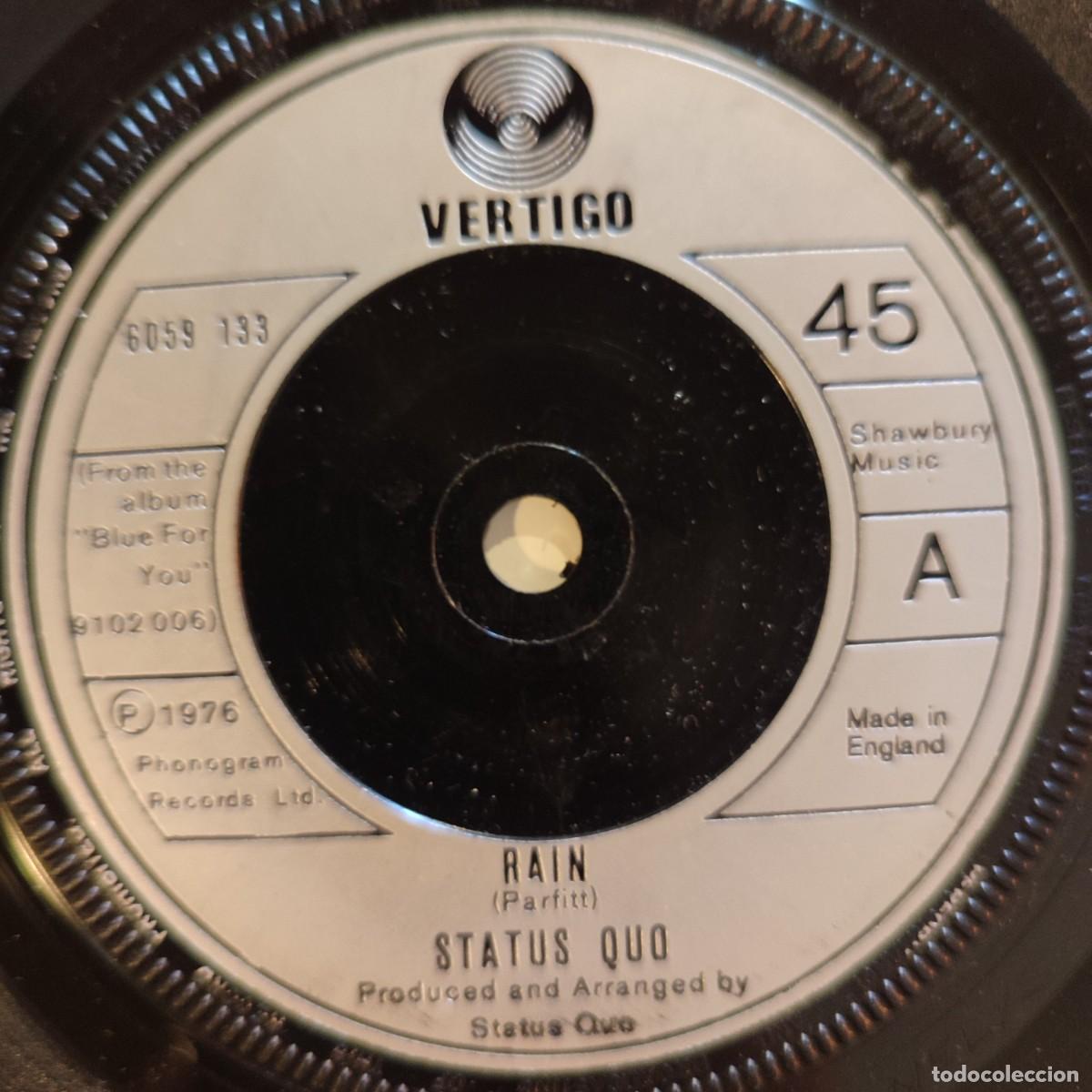 Discos de vinilo: Rain - Status Quo - 1976 &ndash; UK