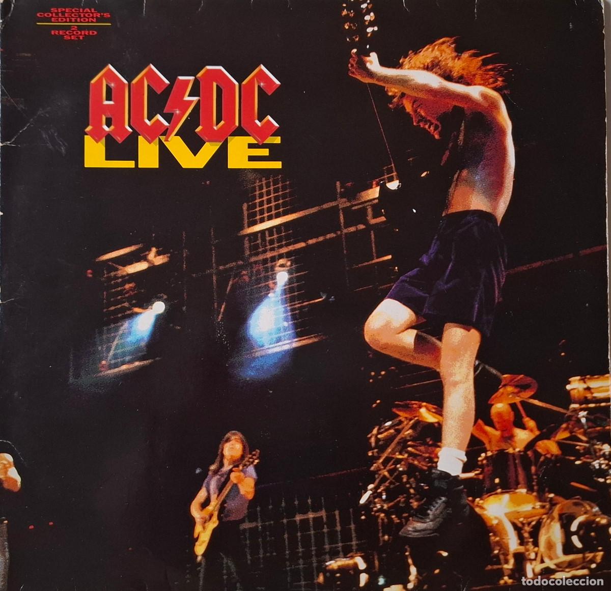 Discos de vinilo: AC/DC &ndash; Live Doble LP Vinilo Gatefold Edici&oacute;n Especial 1992