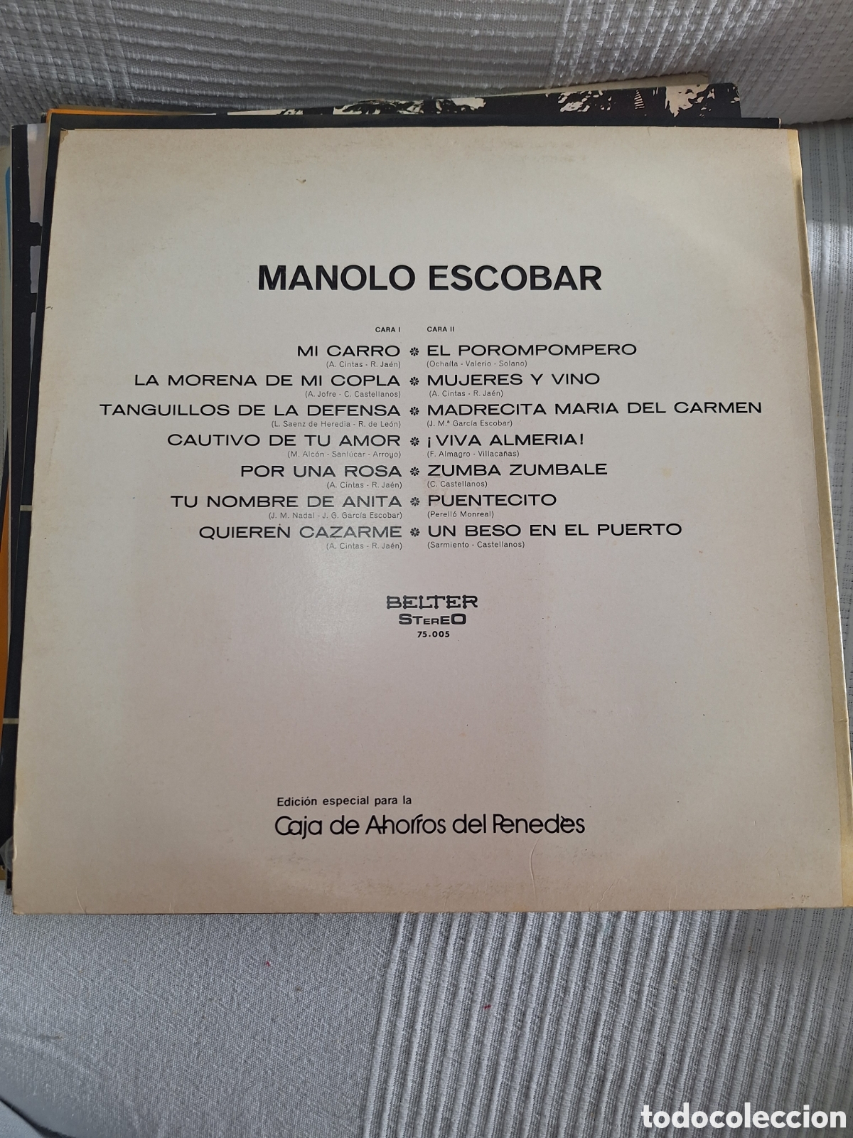 Discos de vinilo: Vinilo manolo escobar - Foto 2