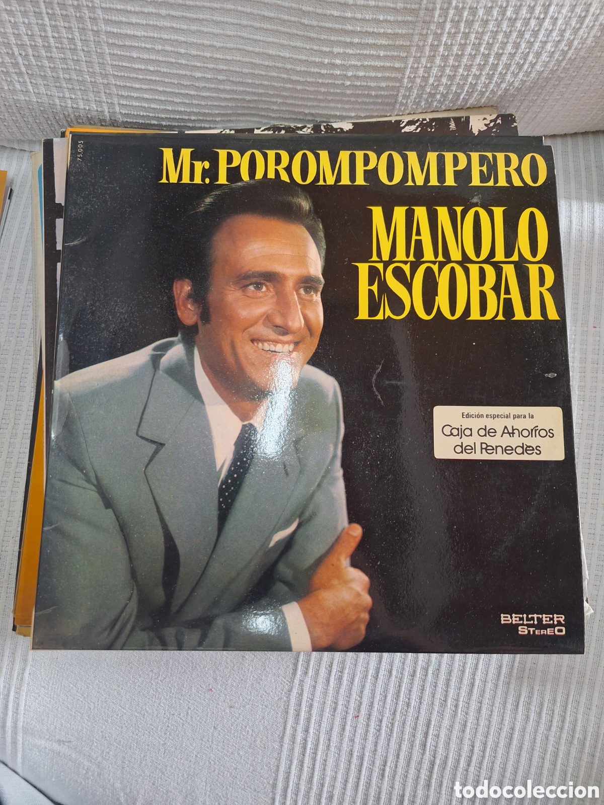 Discos de vinilo: Vinilo manolo escobar