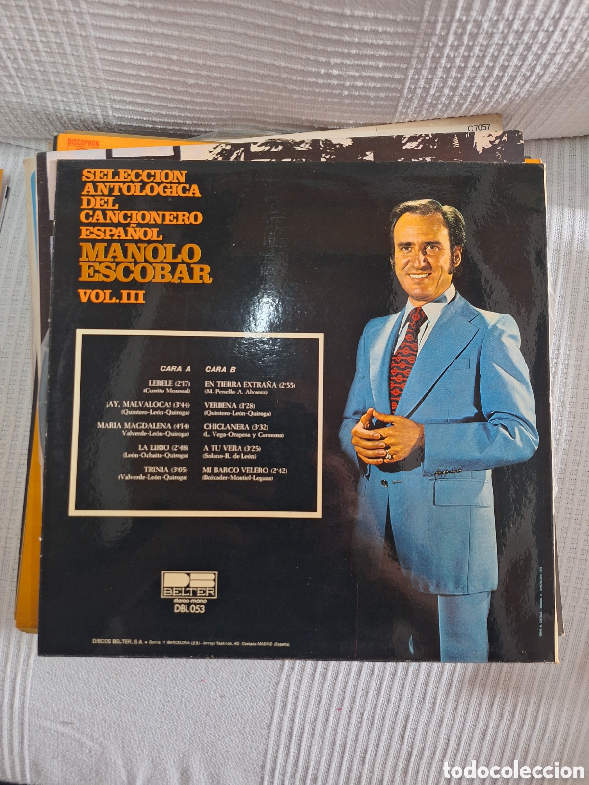 Discos de vinilo: Vinilo manolo escobar - Foto 2