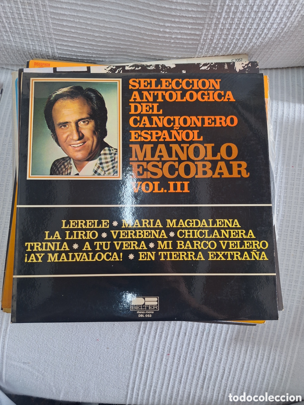 Discos de vinilo: Vinilo manolo escobar
