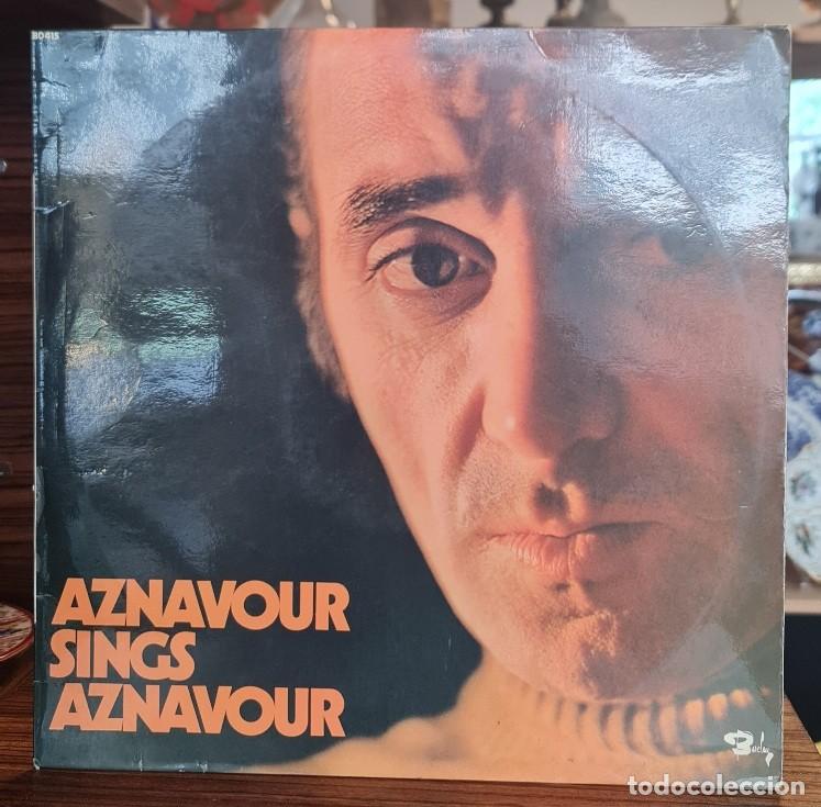 Discos de vinilo: Lp Aznavour Sings Aznavour