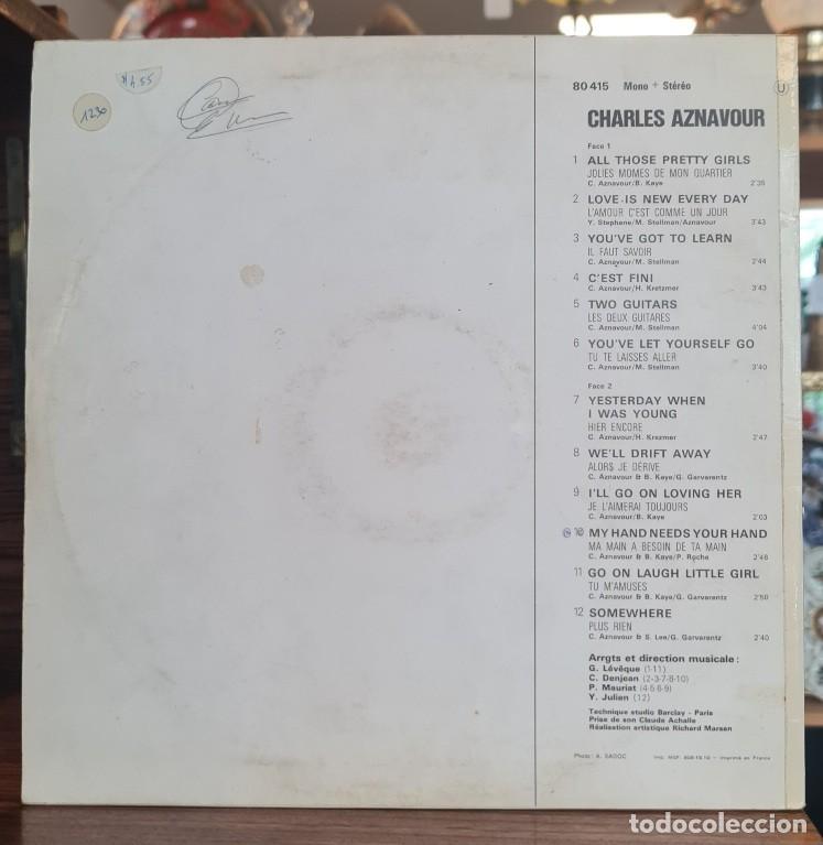 Discos de vinilo: Lp Aznavour Sings Aznavour - Foto 2