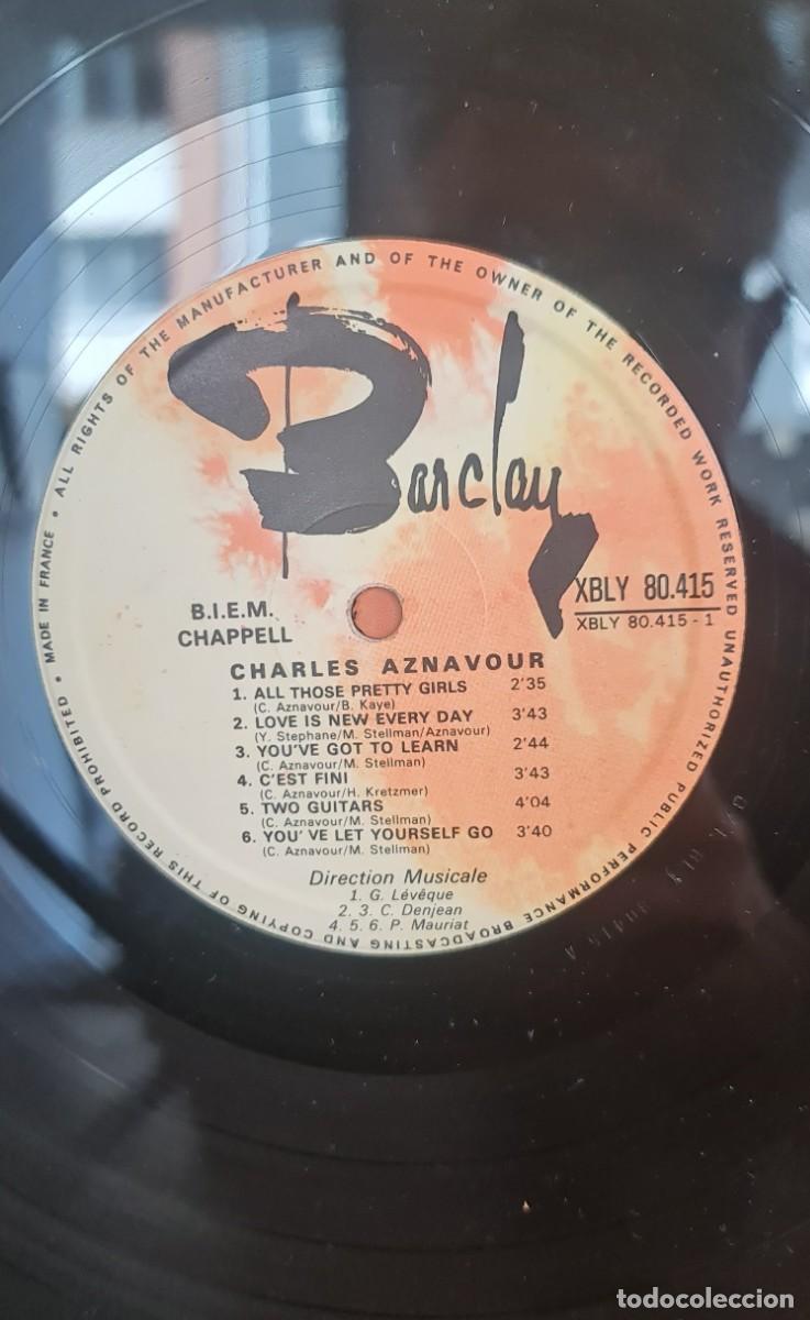 Discos de vinilo: Lp Aznavour Sings Aznavour - Foto 3