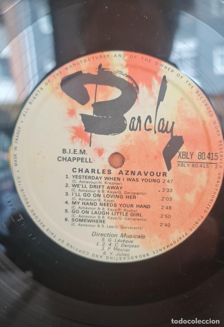 Discos de vinilo: Lp Aznavour Sings Aznavour - Foto 4