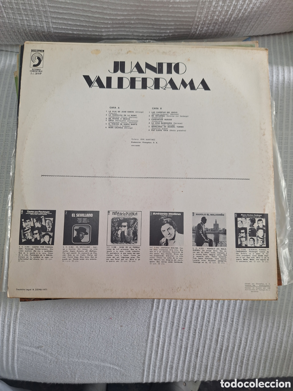 Discos de vinilo: Vinilo juanito valderrama - Foto 2