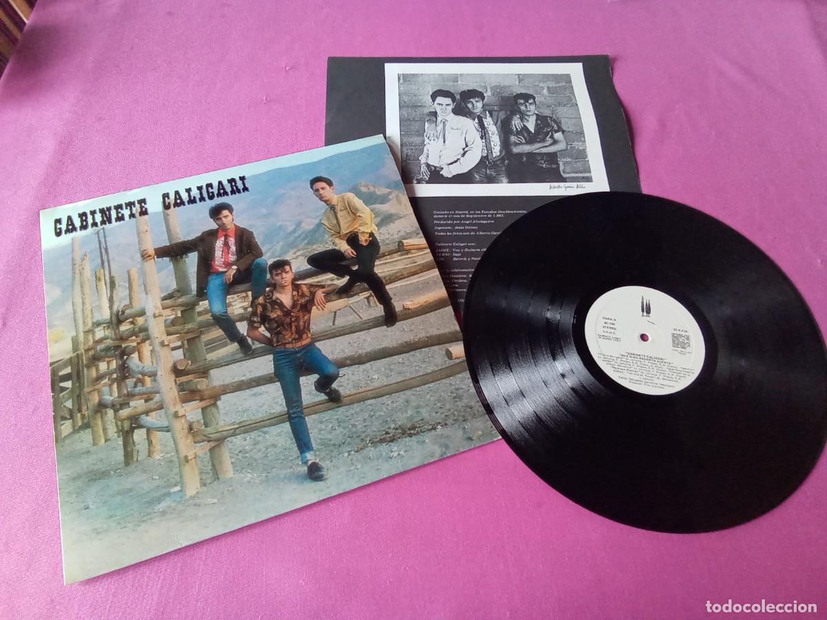 Discos de vinilo: GABINETE CALIGARI QUE DIOS REPARTA SUERTE 1983 LP L31 3